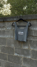 Nearer - Grey Patchwork Tank Top