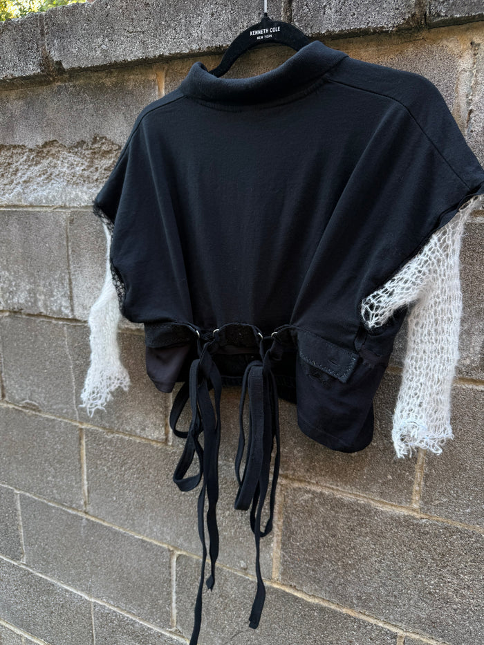 Nearer, My God, to Thee - Black Scrapped Shirt