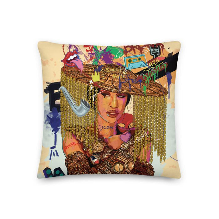 NEVER APOLOGIZE FOR BEING YOURSELF PREMIUM PILLOW - REBHORN DESIGN
