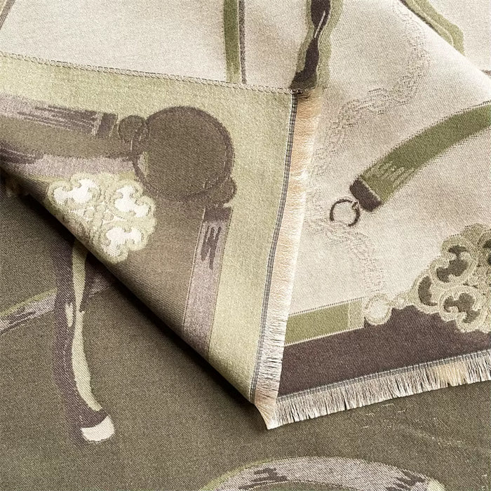 Nicia Pashmina Scarf Green