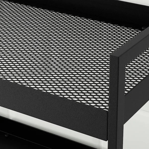 NISSAFORS Trolley, 50.5x30x83cm, Black