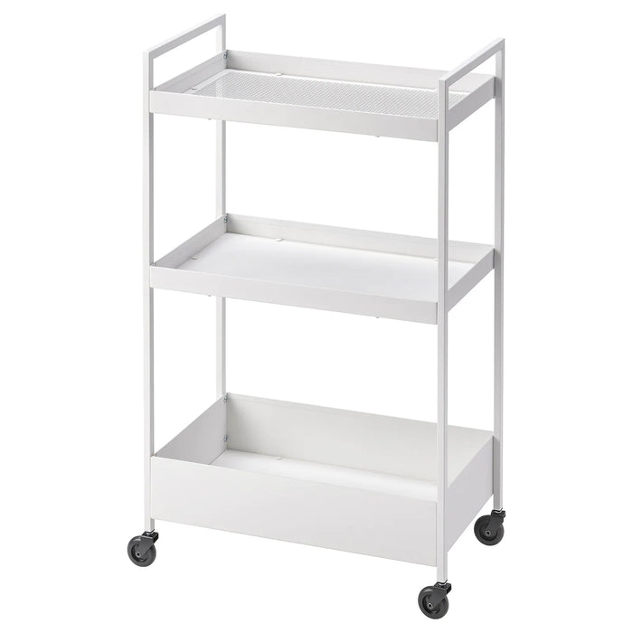 NISSAFORS Trolley, 50.5x30x83cm, White