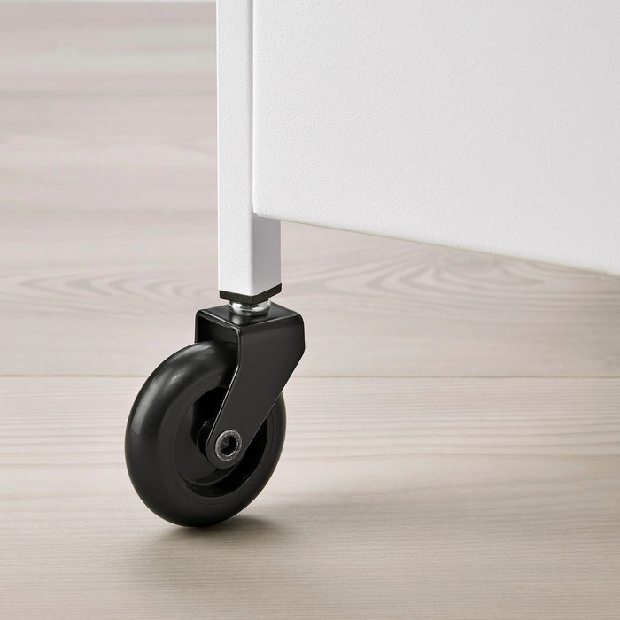 NISSAFORS Trolley, 50.5x30x83cm, White