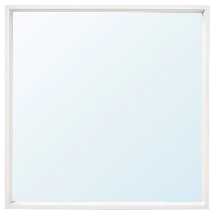 NISSEDAL Mirror, 65x65cm, White
