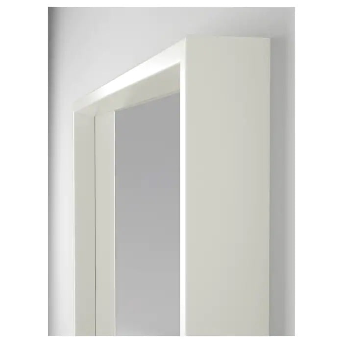 NISSEDAL Mirror, 65x65cm, White