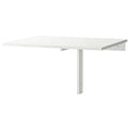 NORBERG  Wall-mounted drop-leaf table, White