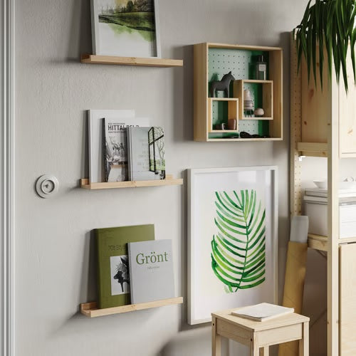 NORDHAGG Picture ledge, Pine, 45cm