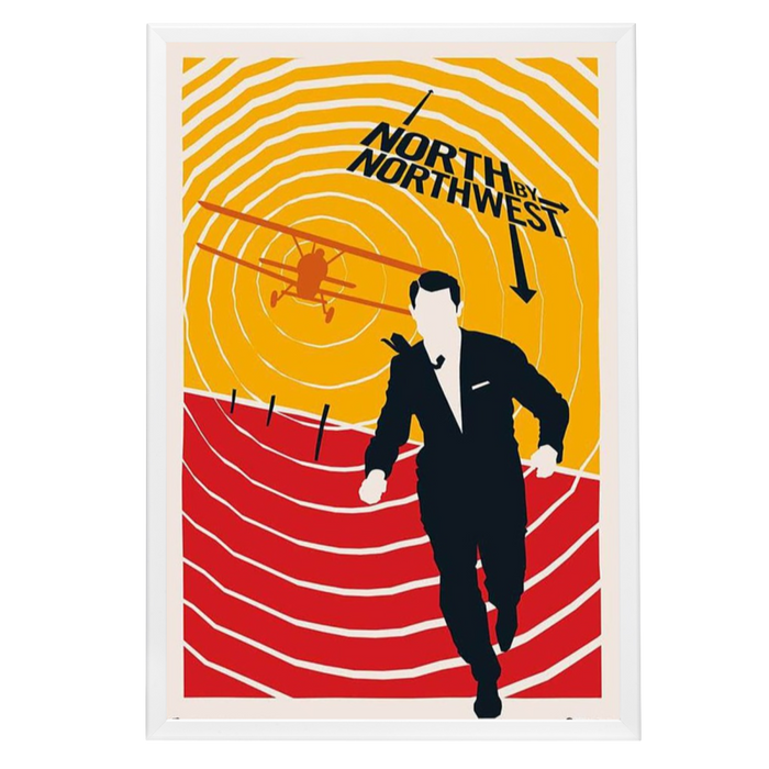 "North By Northwest" (1959) Framed Movie Poster