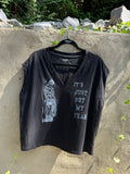 Not My Year - Black Muscle Tee