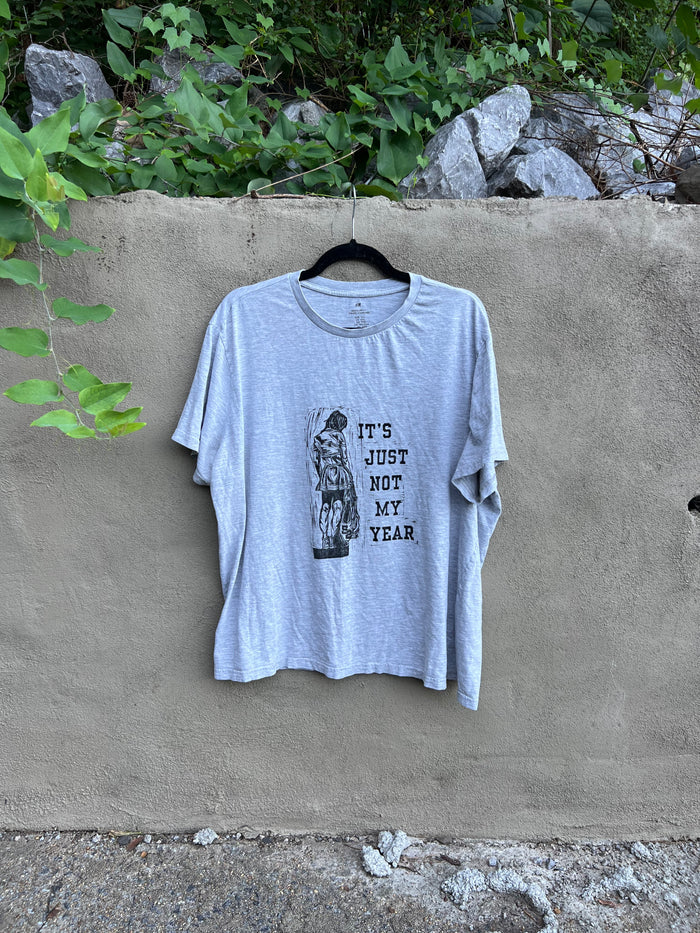 Not My Year - Grey H&M Tshirt