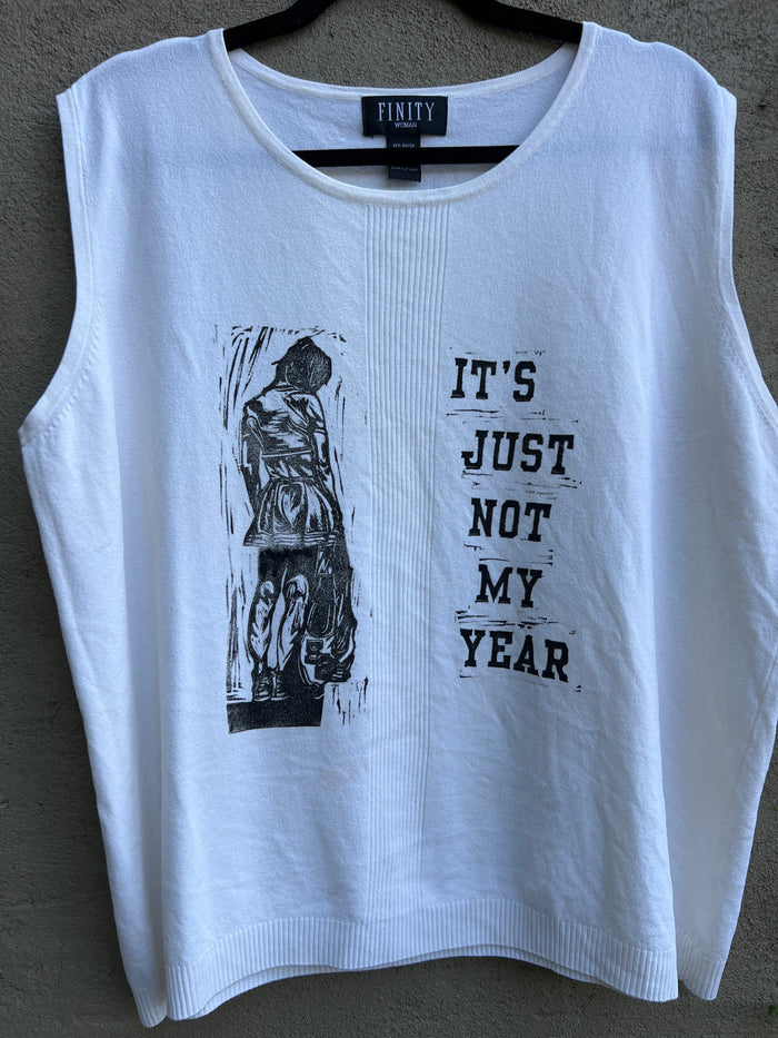 Not My Year - Ivory Top