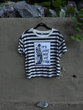 Not My Year - Navy & White Tshirt