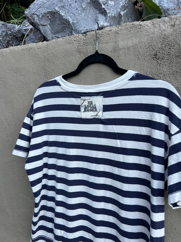 Not My Year - Navy & White Tshirt
