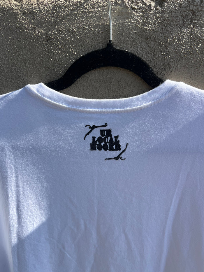 Not My Year - White Long-Sleeve Tshirt