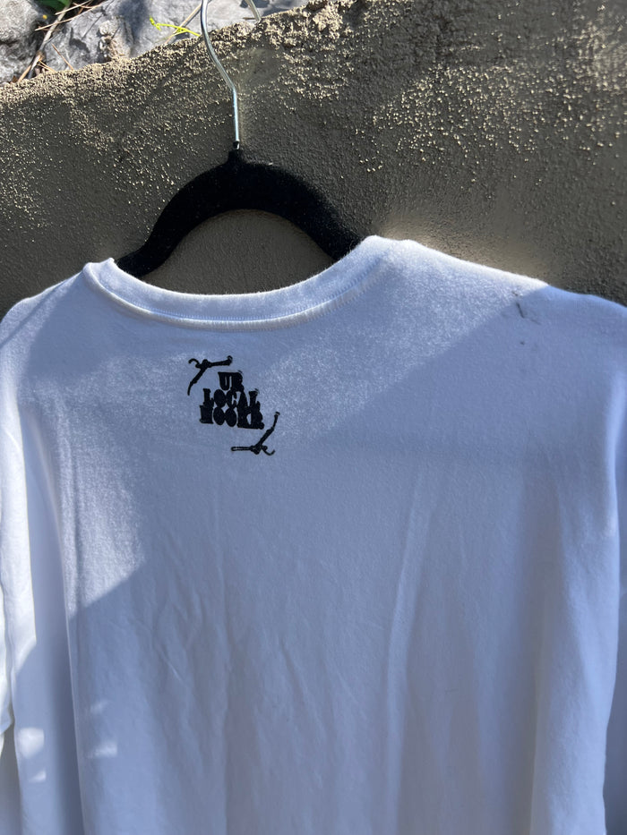 Not My Year - White Long-Sleeve Tshirt