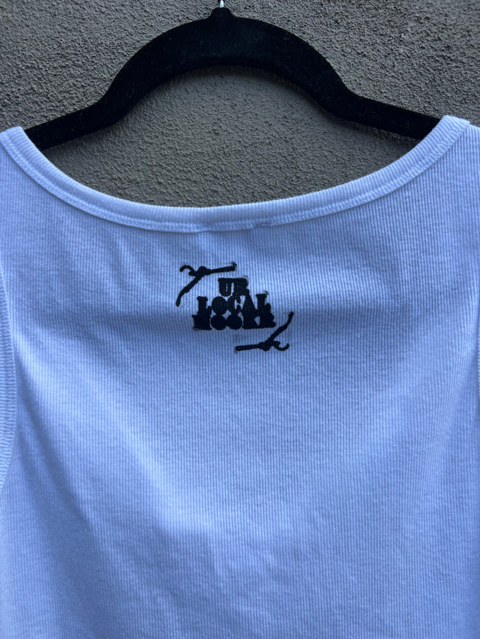 Not My Year - White Tank Top