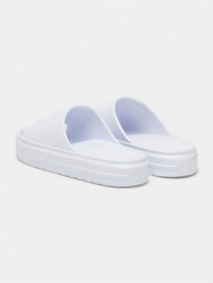 Ojotas Converse Essential Slide Slip Blanco