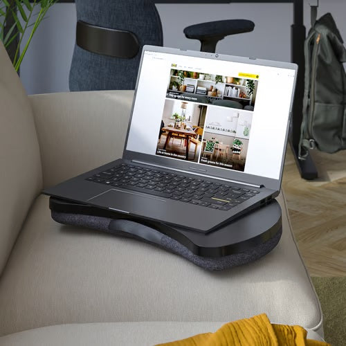 OJULF Laptop support, Dark grey, 52x38cm