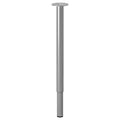 OLOV Leg, adjustable, Silver-colour