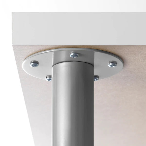 OLOV Leg, adjustable, Silver-colour