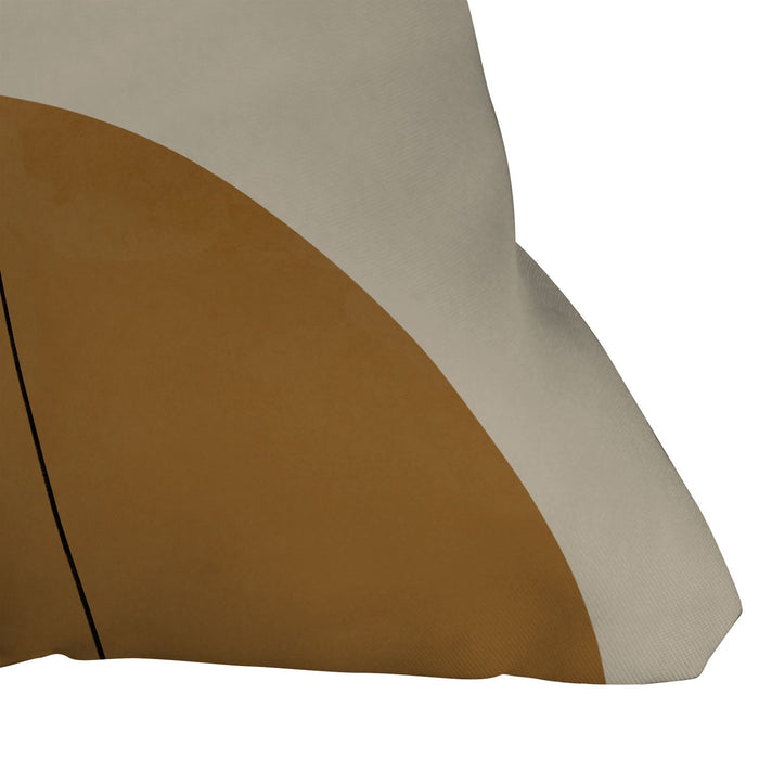 ORGANIC ABSTRACT SHAPESII THROW PILLOW