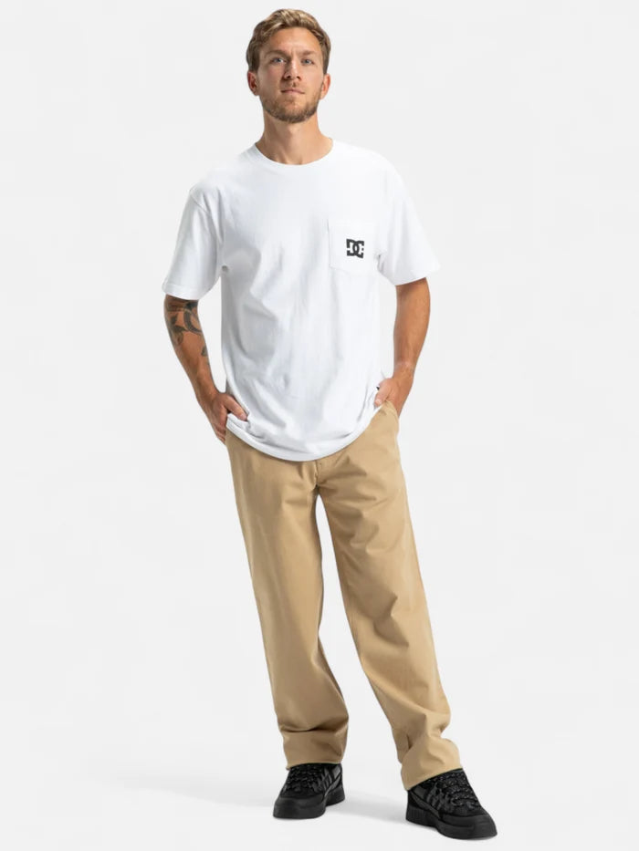 Pantalon DC Worker Relaxed Chino Beige