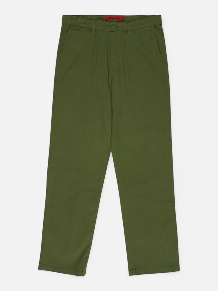 Pantalon DC Worker Relaxed Chino Verde Militar