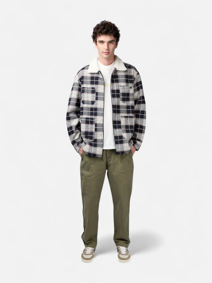 Pantalon Elepants Carpintero Gabardina Oliva