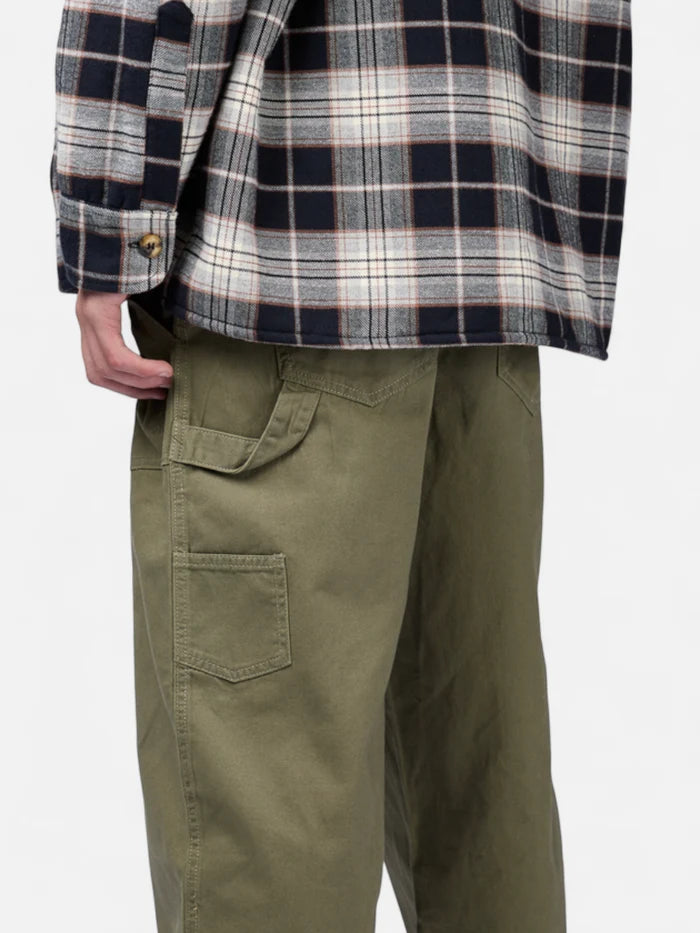 Pantalon Elepants Carpintero Gabardina Oliva