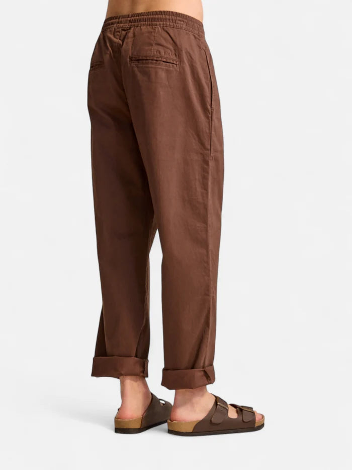Pantalon Elepants Dillon Gabardina Chocolate