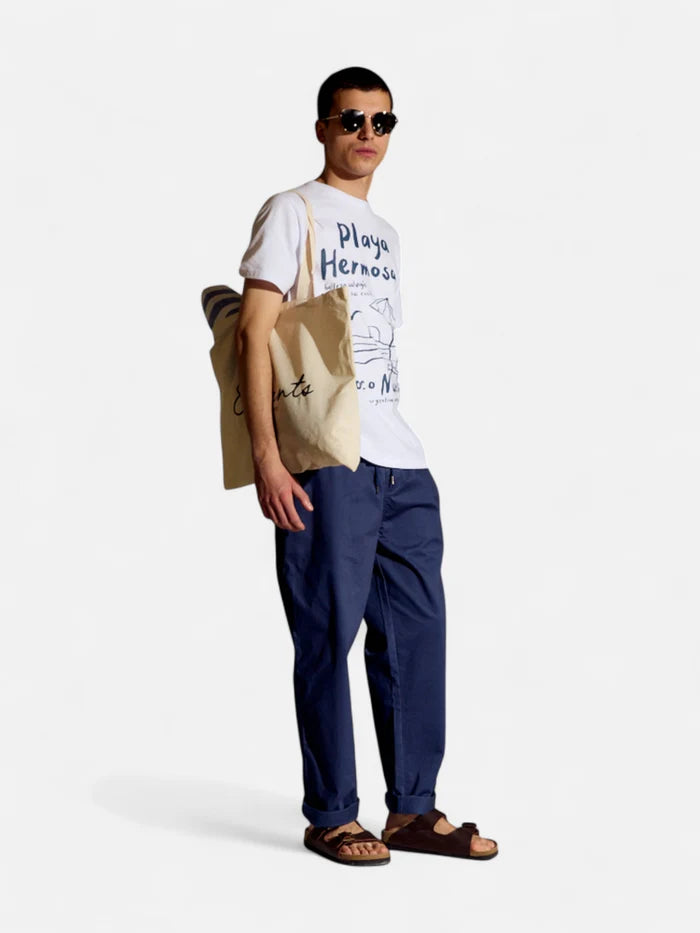Pantalon Elepants Dillon Gabardina Marino