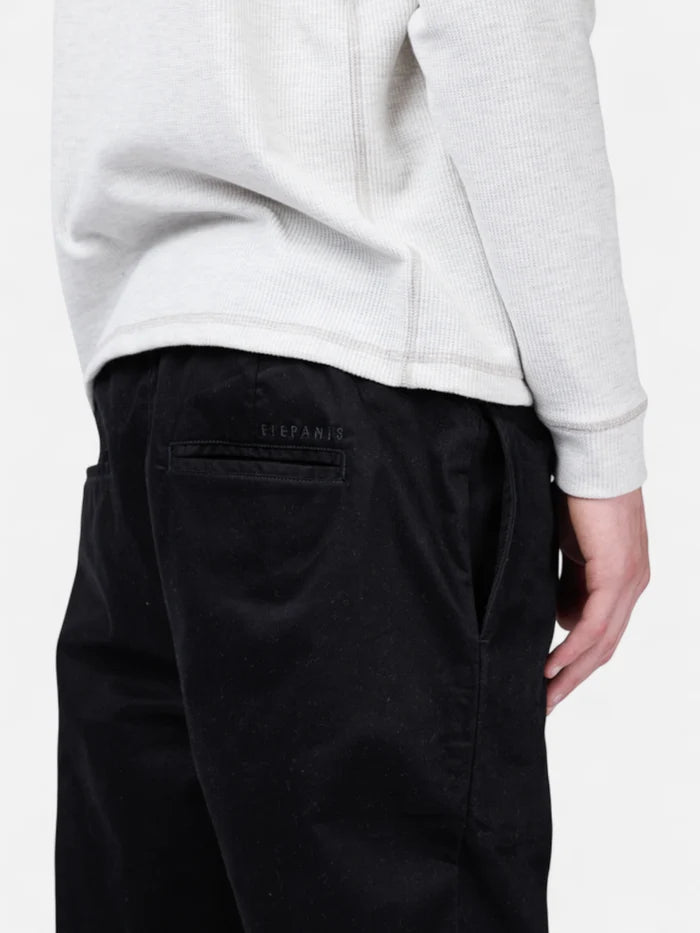 Pantalon Elepants Dillon Gabardina Negro