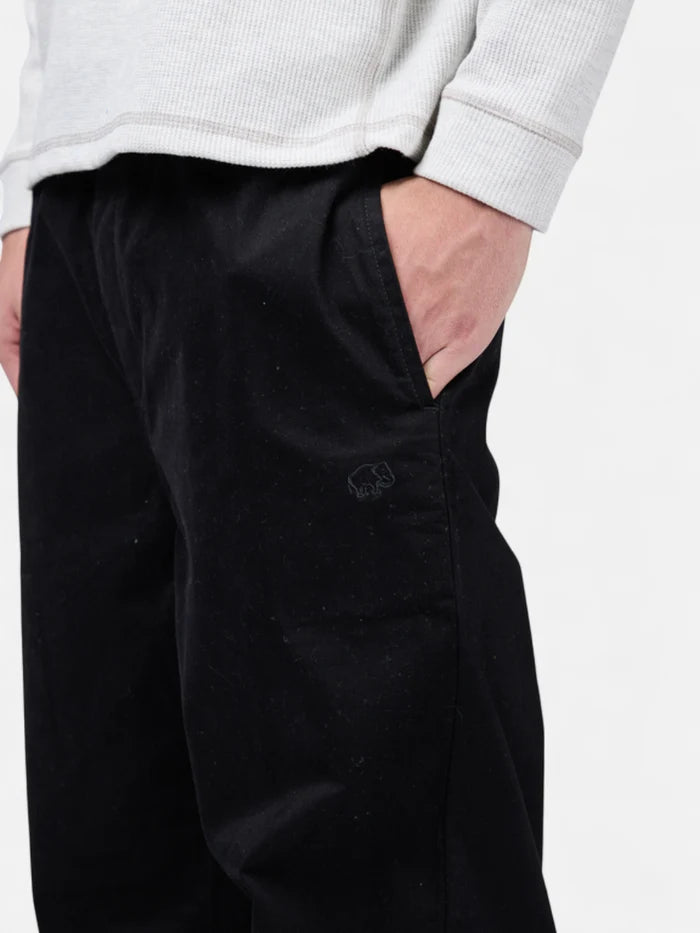 Pantalon Elepants Dillon Gabardina Negro