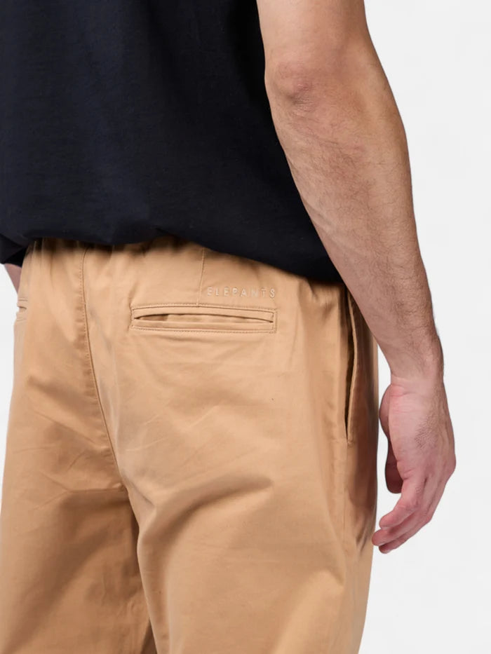 Pantalon Elepants Rene Gabardina Camel