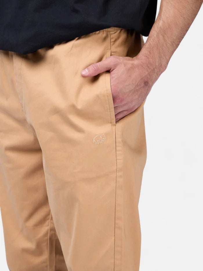 Pantalon Elepants Rene Gabardina Camel
