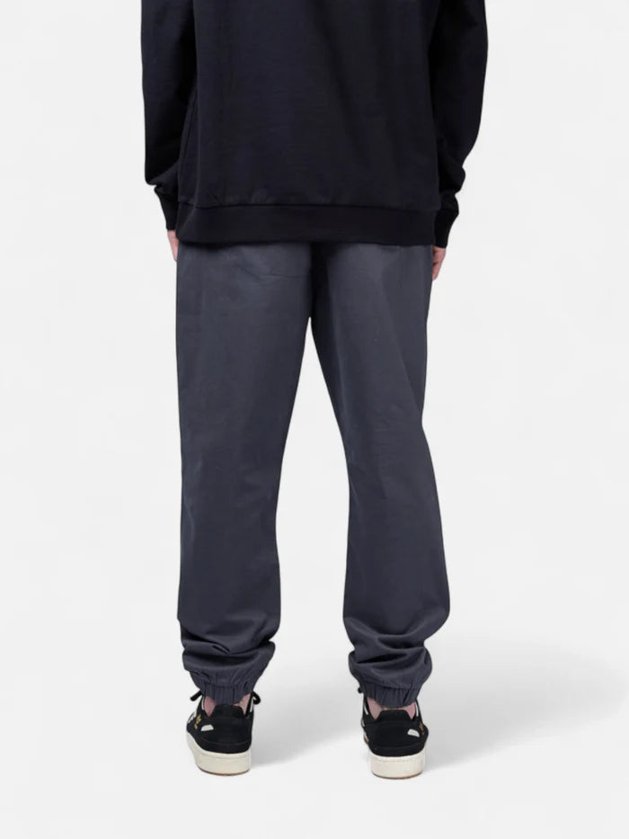 Pantalon Elepants Rene Gabardina Gris Topo