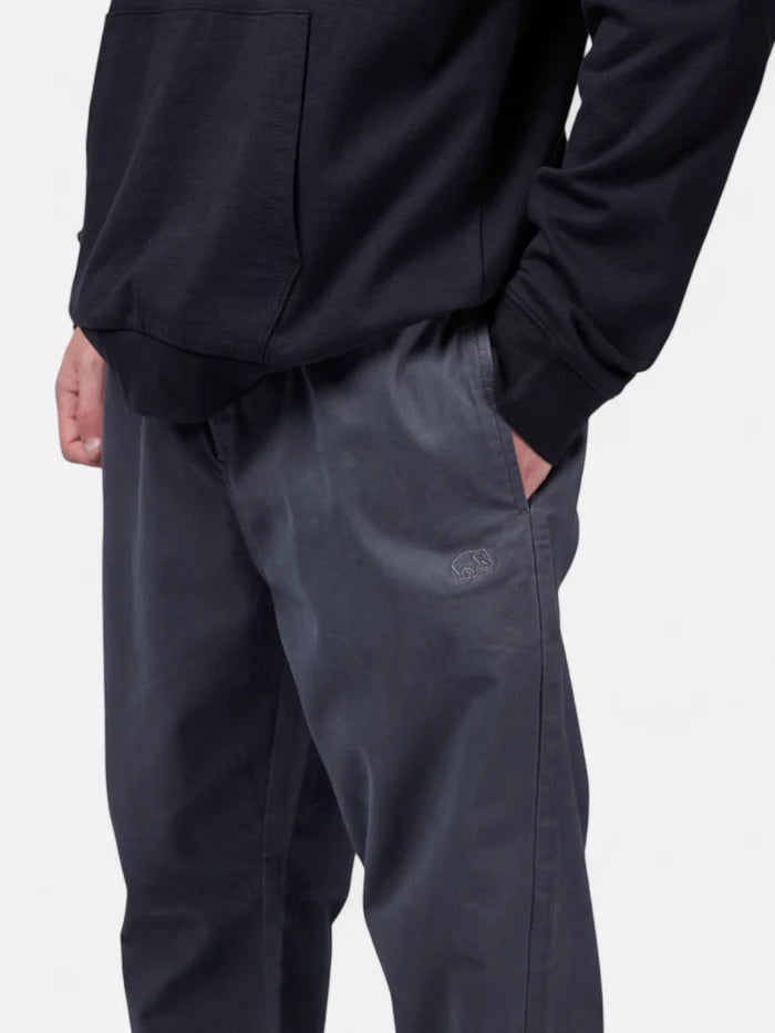 Pantalon Elepants Rene Gabardina Gris Topo