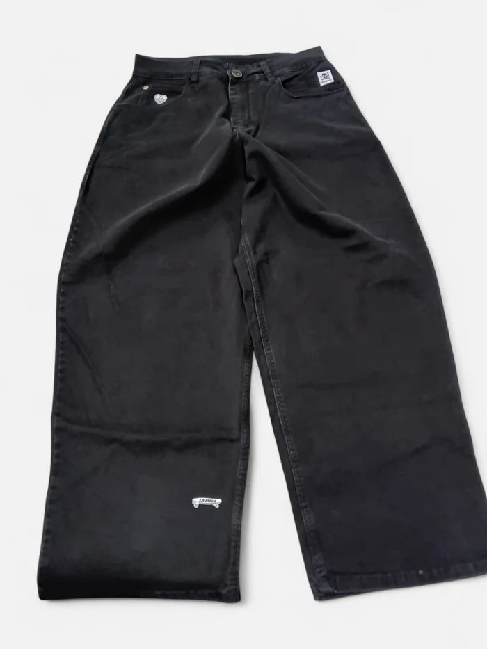 Pantalon Familyarg Luxury Cropped Negro