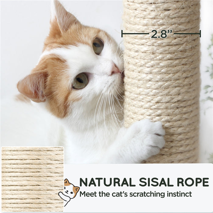 PAWSCOO Cat Tree Cat Tower 63in