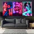 PDA IS ALLOWED BUNDLE original canvas wall art by Rebhorn
