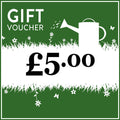 Pengelly Garden Centre gift voucher card for plants, gardening tools and garden products