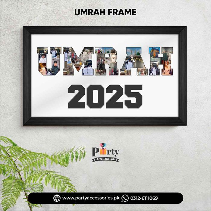 umrah mubarak wall decoration gift frame