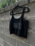 Perverts - Black Knit Tank Top - ON