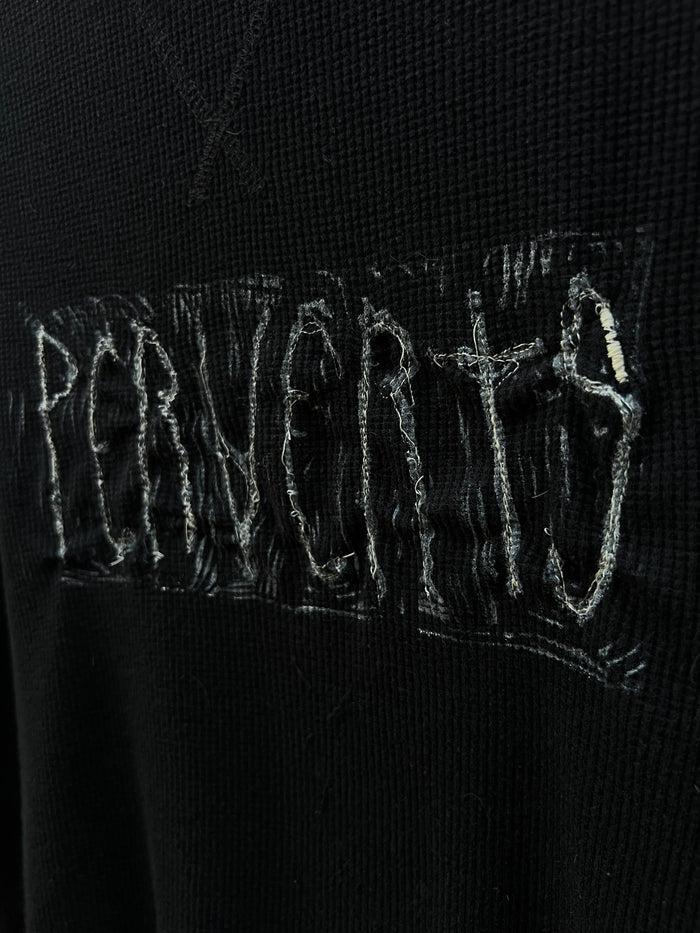 Perverts - Black Longsleeve Shirt - ON