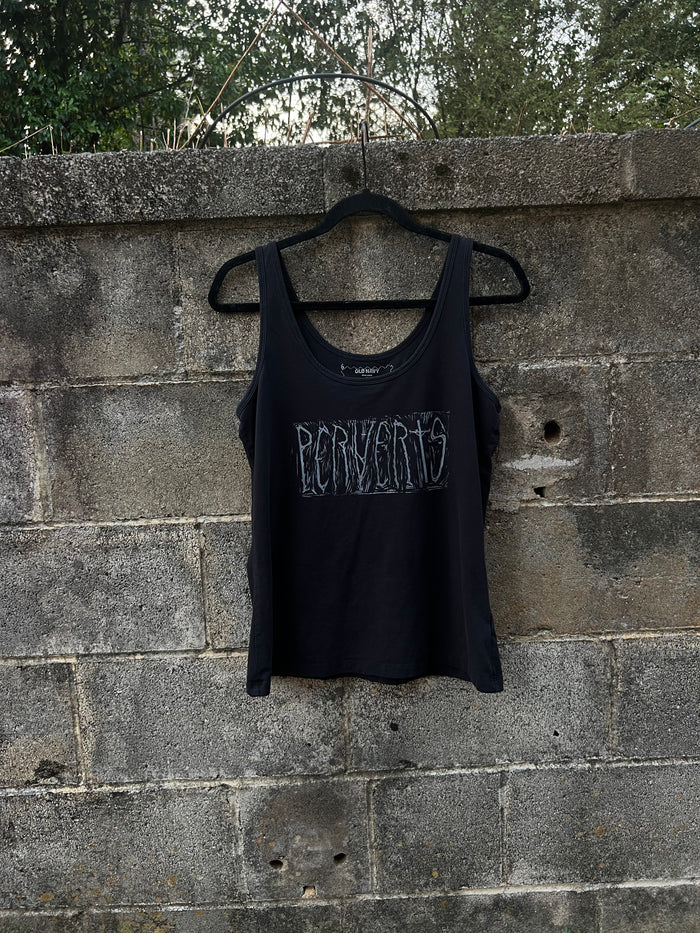 Perverts - Black Tank Top - ON