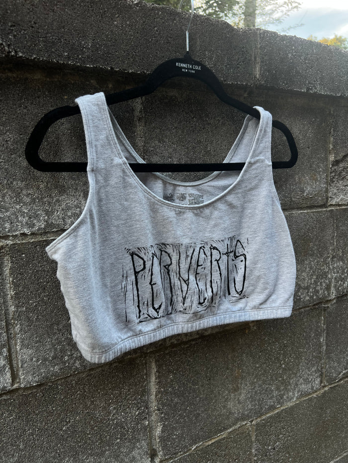 Perverts - Heather Grey Tshirt Bra - FotL