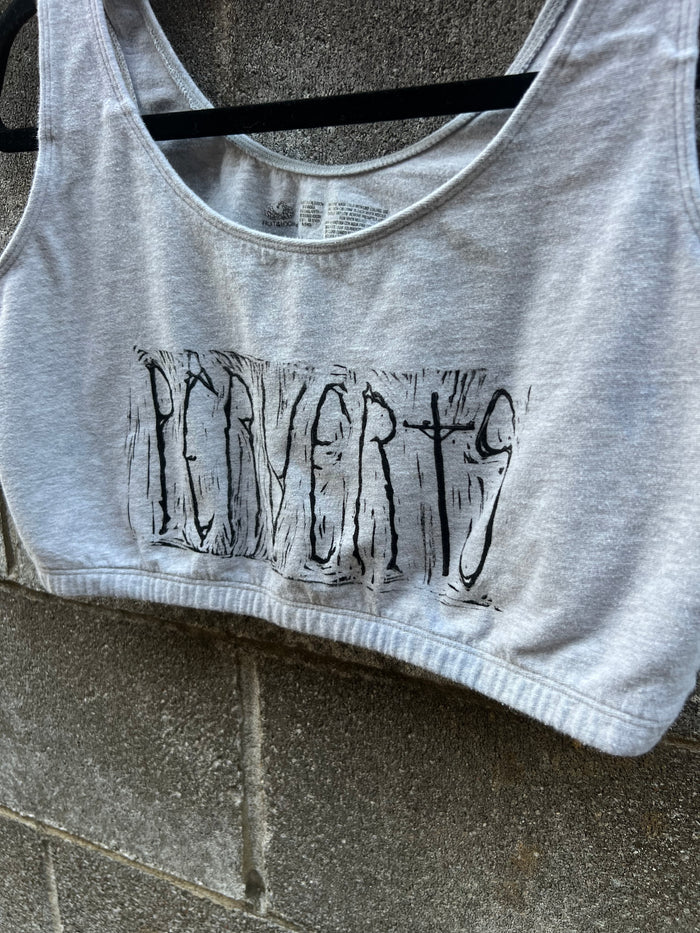 Perverts - Heather Grey Tshirt Bra - FotL
