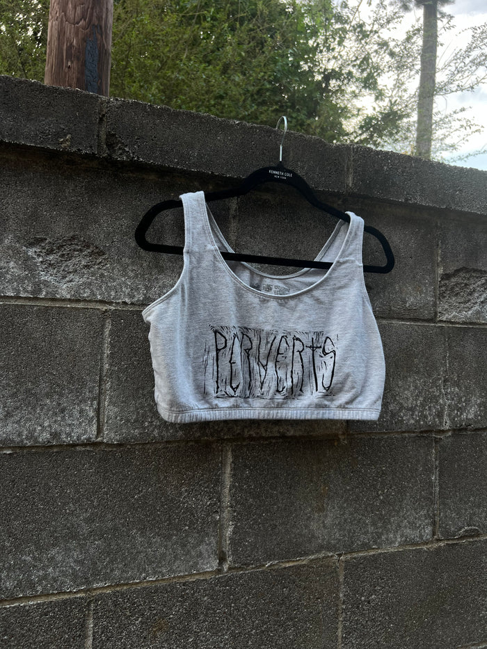 Perverts - Heather Grey Tshirt Bra - FotL