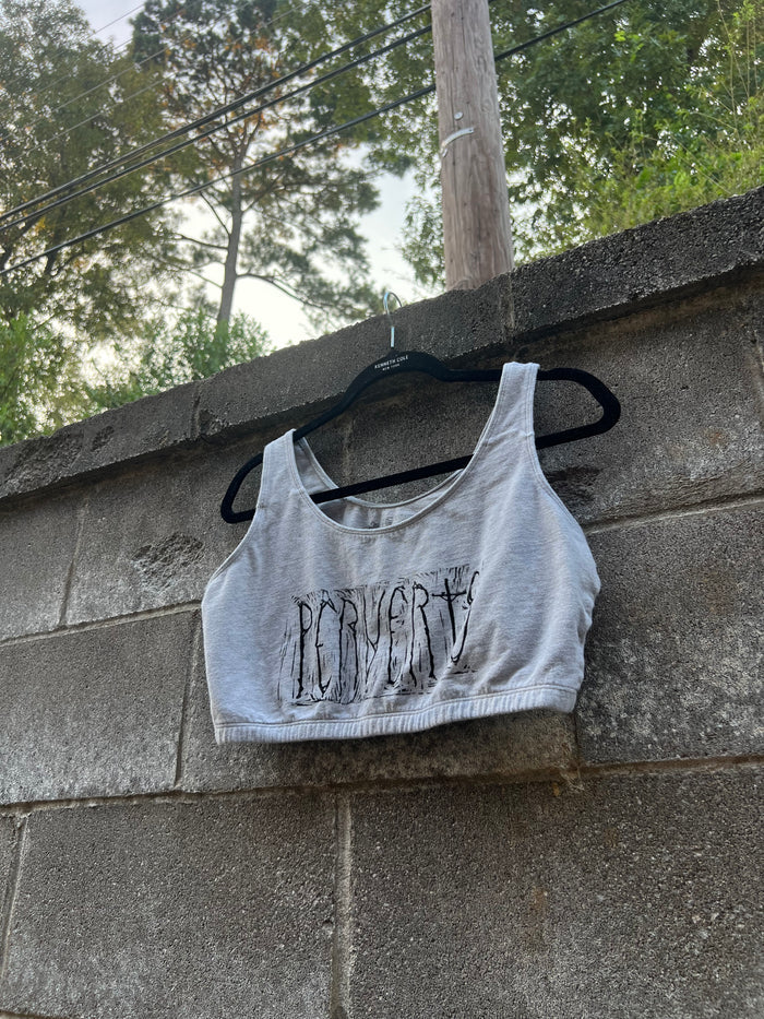 Perverts - Heather Grey Tshirt Bra - FotL