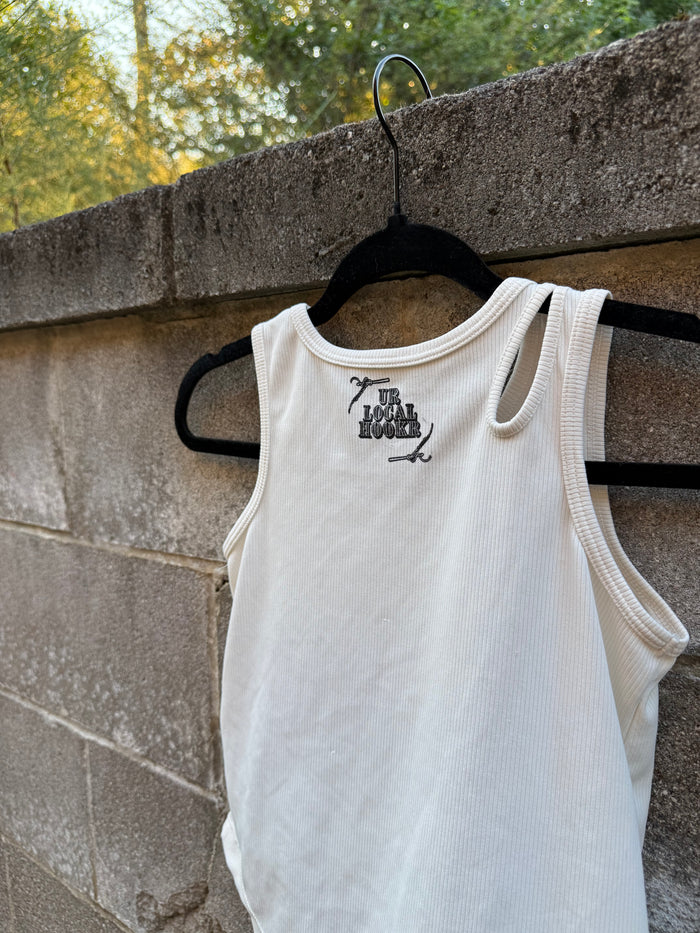 Perverts - White Tank Top - F
